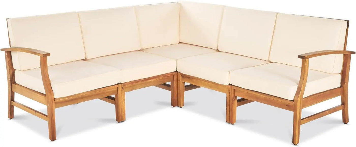 Perla - 5 Pieces Sofa Set by HouseOfZazla