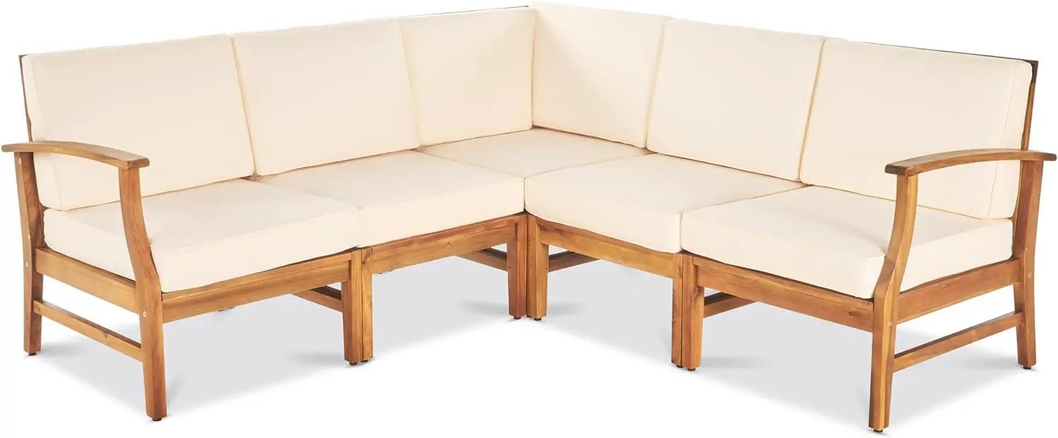 Perla - 5 Pieces Sofa Set by HouseOfZazla