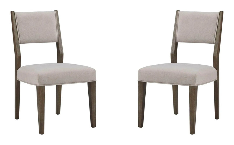 Kavanaugh - Dining Side Chair With Upholstered Seat& Back With o Slats (Set of 2) - Gray by Unique Piece Furniture