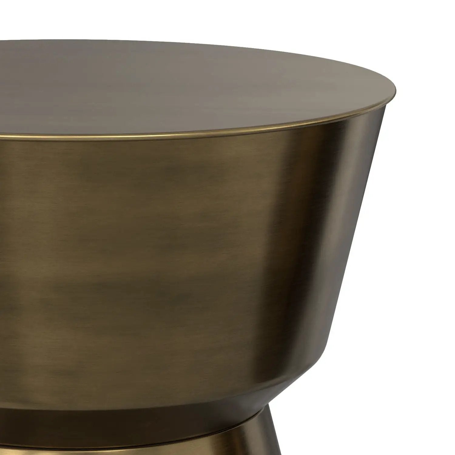 Allegra - Side Table - Antique Brass by HouseOfZazla