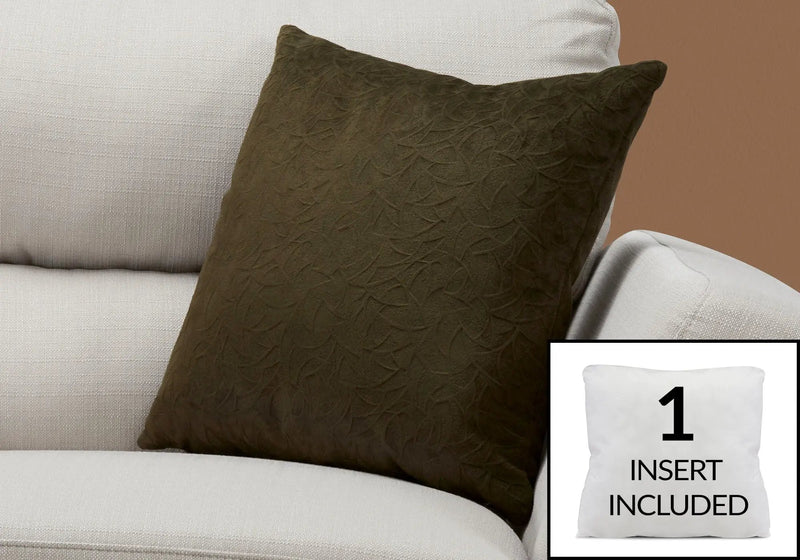 Square Decorative Throw Pillows with Hypoallergenic Insert by HouseOfZazla