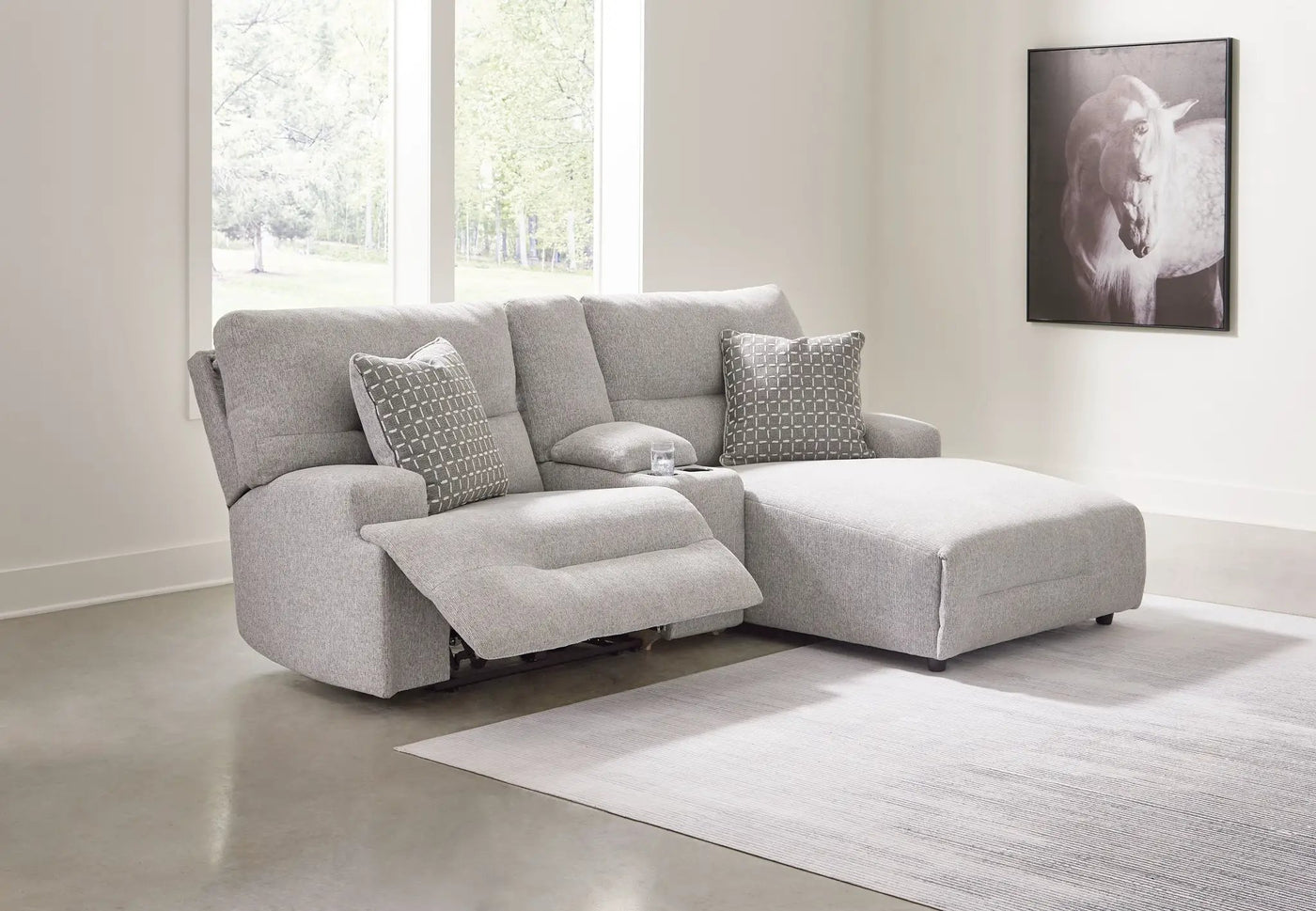 Acklen Place - Reclining Sectional by Unique Piece Furniture