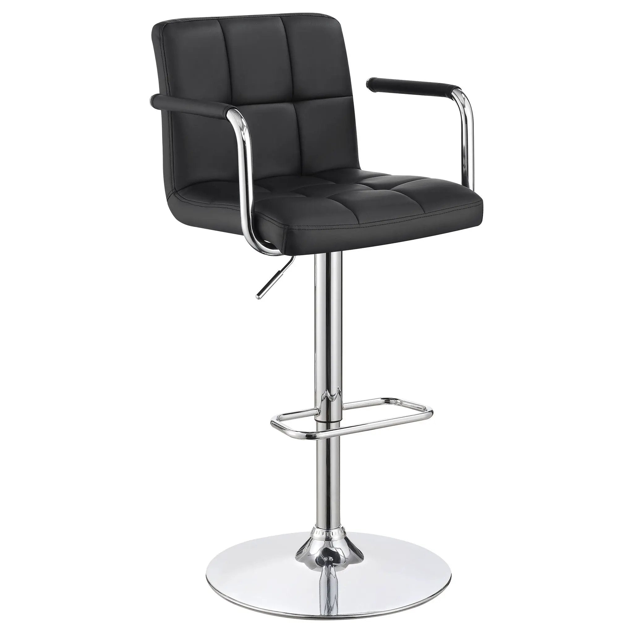 Adjustable Bar Stool With Hydraulic Height Adjustment by HouseOfZazla