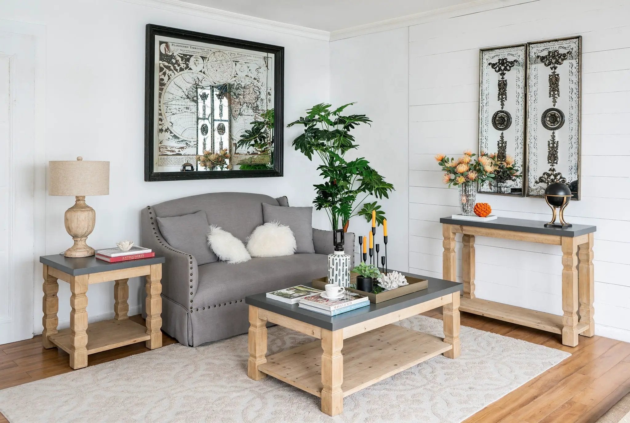Rustic And Modern Console Table by Unique Piece Furniture
