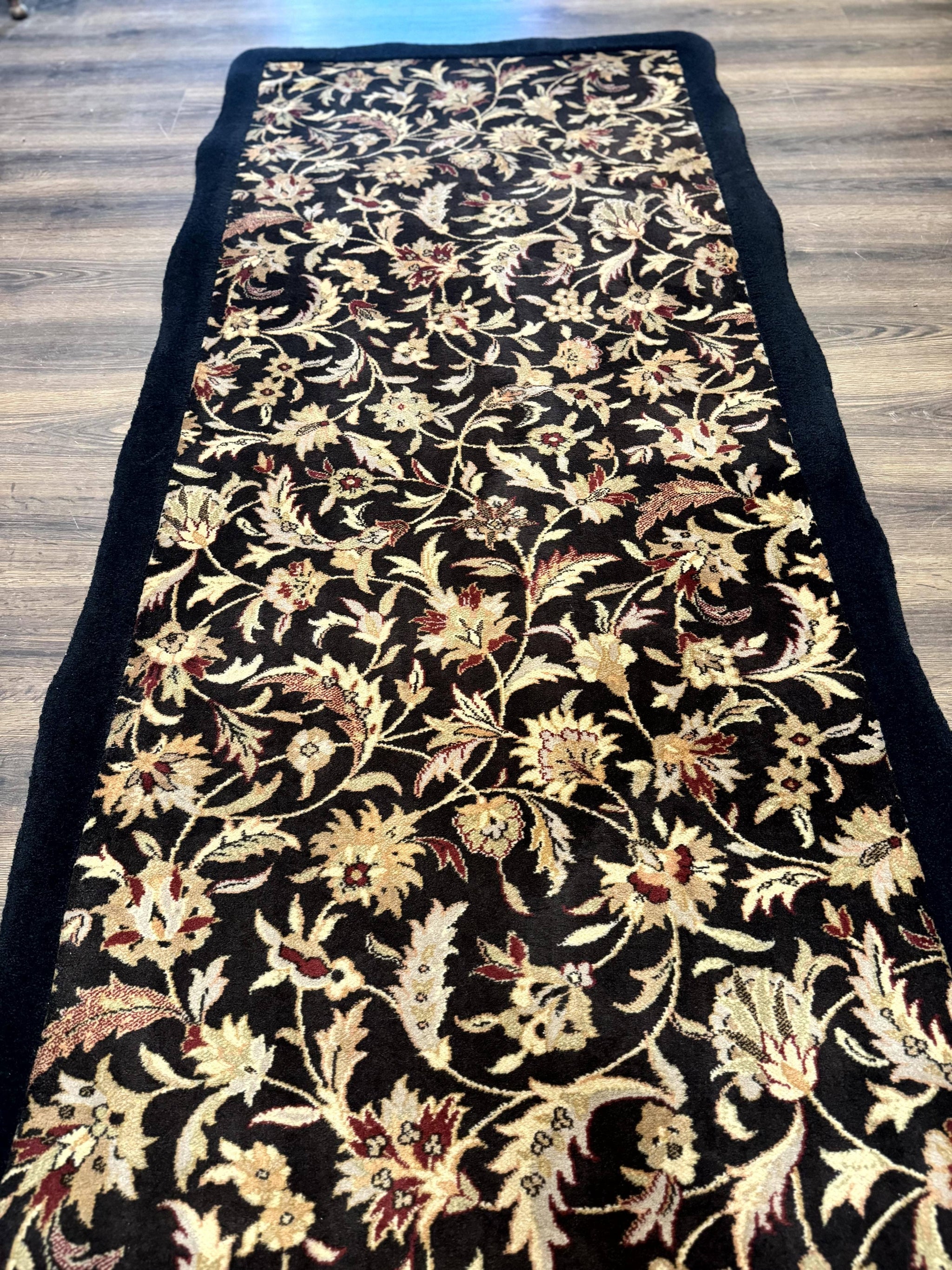 Floral Runner Rug 3.6 x 17 by Jewel Rugs