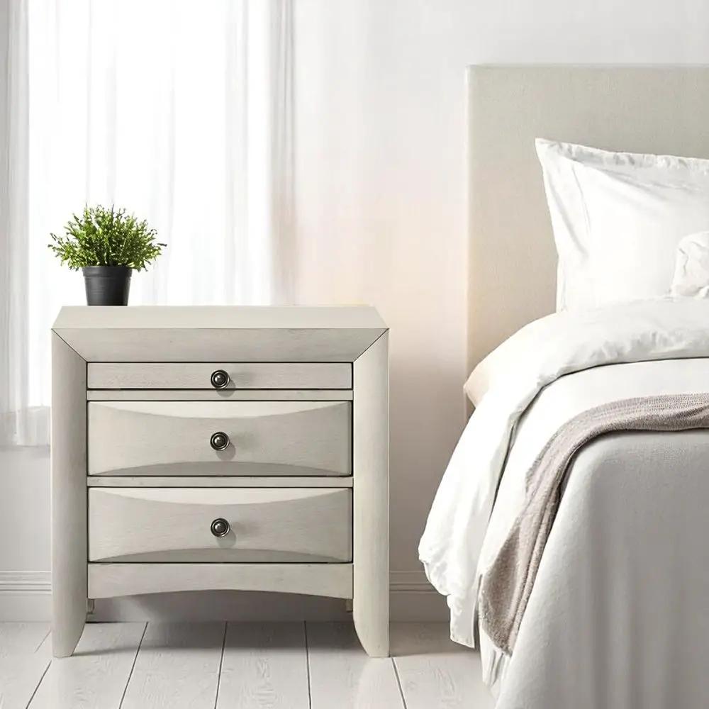 Ramondi - Nightstand - Antique White by Unique Piece Furniture
