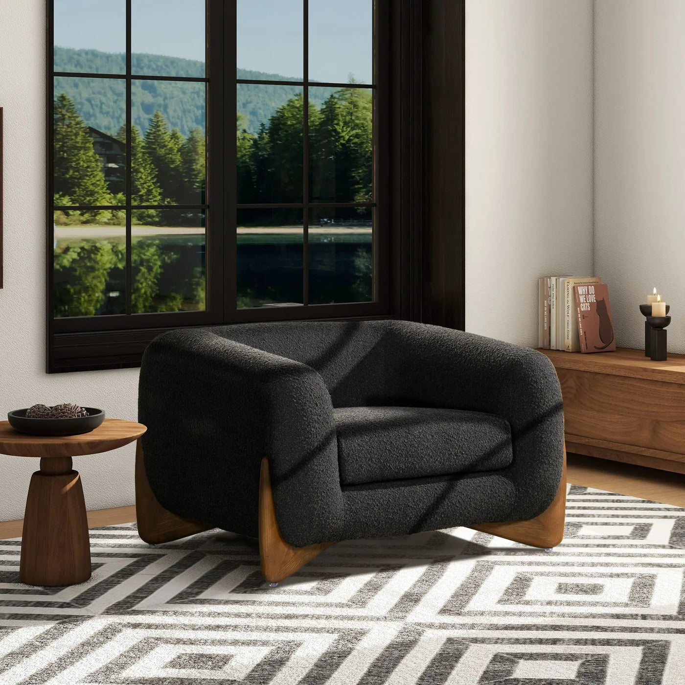 Alpine - Sherpa Arm Chair by Unique Piece Furniture