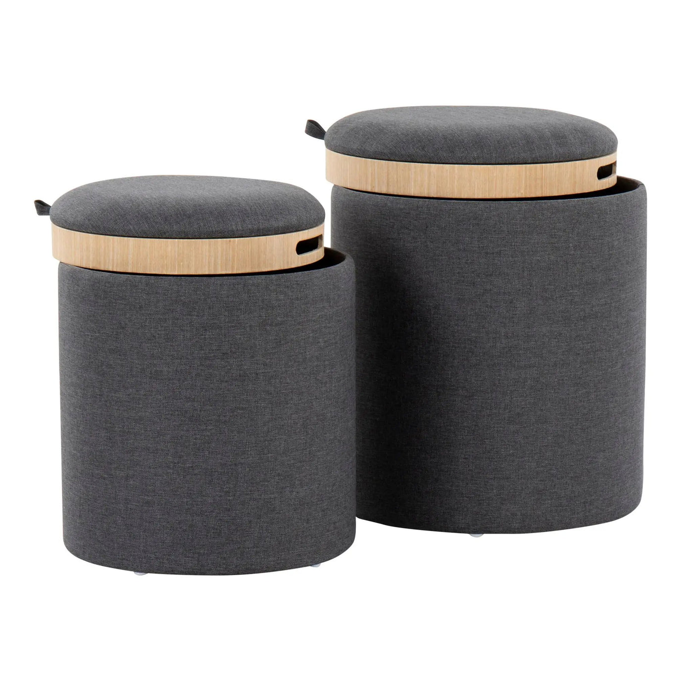Tray - Contemporary Nesting Ottoman Set by HouseOfZazla
