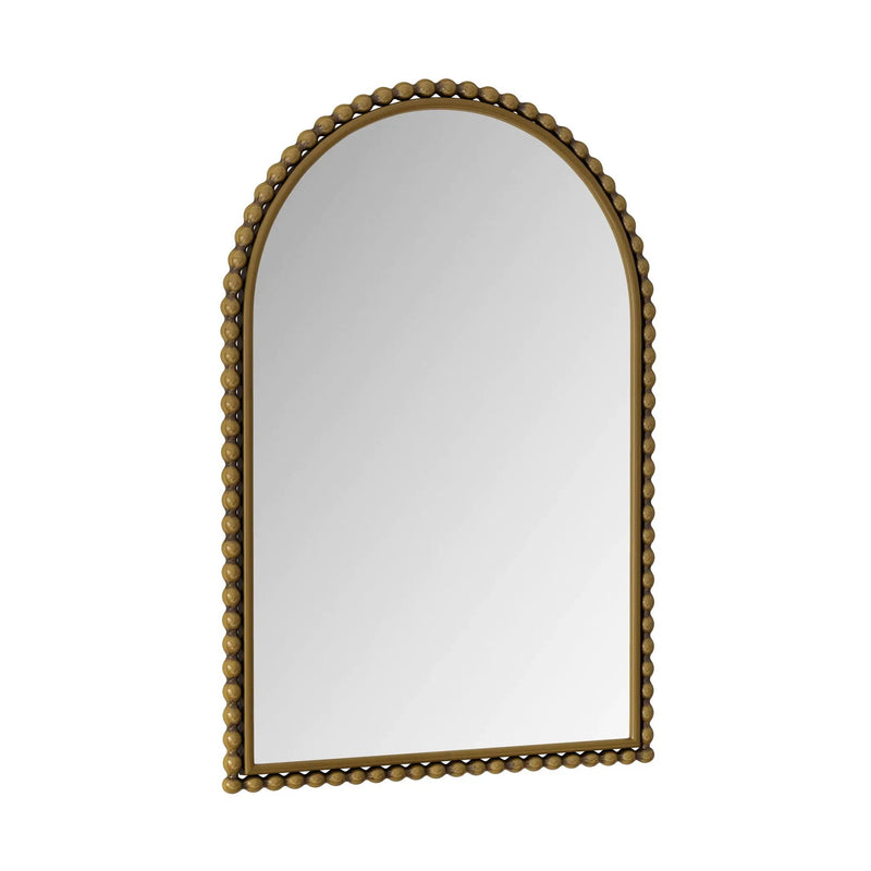 Vintage Iron Art Arch Mirror, Wall Hanging Or Table Display by Unique Piece Furniture