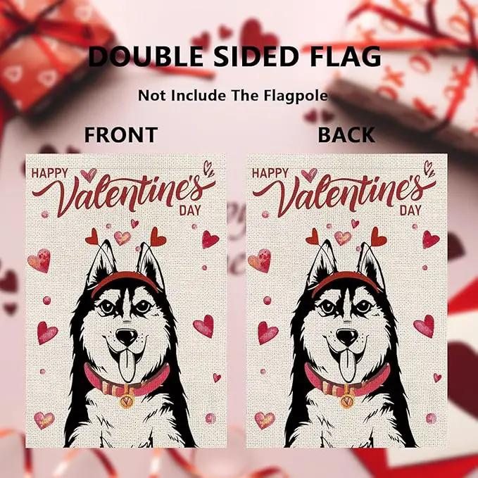 Seasonal Garden Flags Husky Double Sided Flags Set of 11 Holiday Farmhouse Indoor Outdoor Yard Lawn Christmas Gifts Decorations 12.5x18 Inch by GreenHaven Gardens