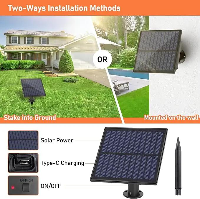 Bosceos Solar String Lights Outdoor with Remote, 27FT Solar Powered LED Lights for Outside with 16 Shatterproof ST38 Bulbs, Dimmable Light String, Patio Hanging Light for Backyard Garden Party Decor by GreenHaven Gardens