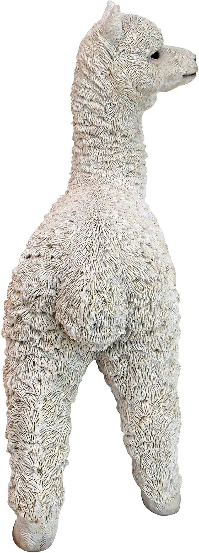 Design Toscano The Alpacalypse of Alpaca Garden Statues: Baby by GreenHaven Gardens
