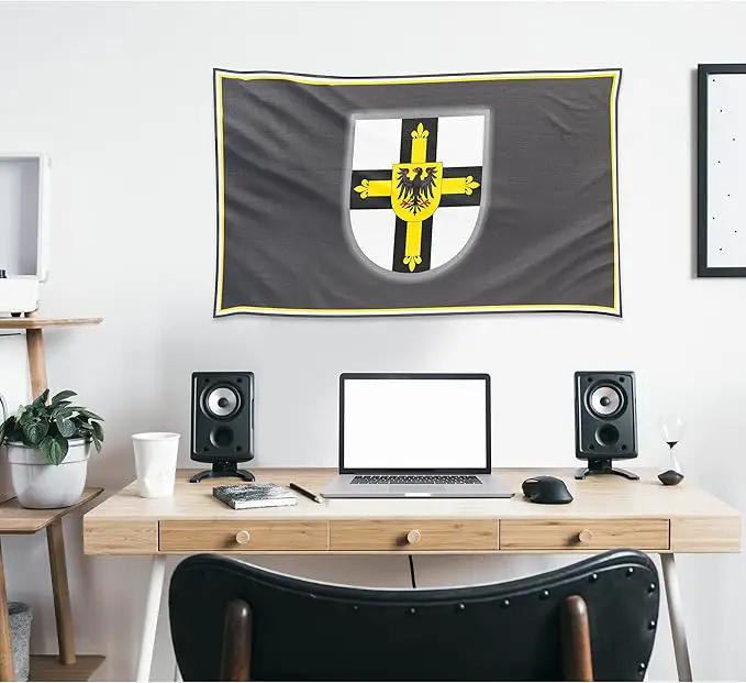 Teutonic Order Grand Master HOR Orders 3x5 feet Flag Banner Vivid Color Double Stitched Brass Grommets by GreenHaven Gardens