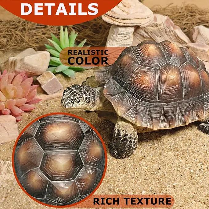 Sunthus Turtle Tortoise Sculptures Garden Statues Yard Art Resin Decorations Outdoor Garden Décor by GreenHaven Gardens