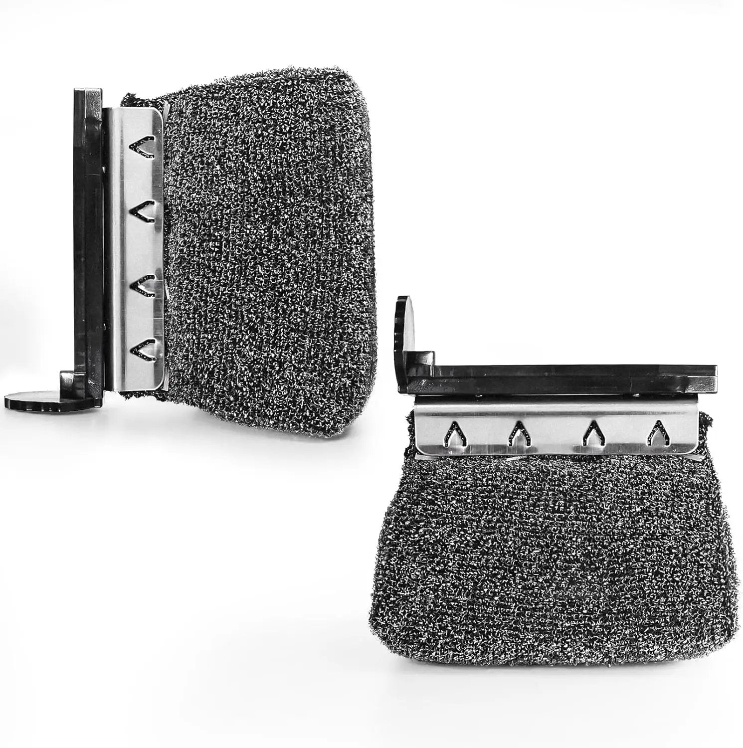 2 Pack Replaceable Cleaning Head, Grill Brush Bristle Free by GreenHaven Gardens