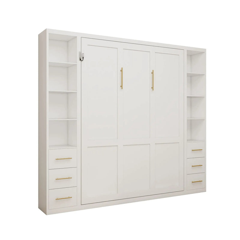 Folding Vertical Murphy Wall Bed by HouseOfZazla