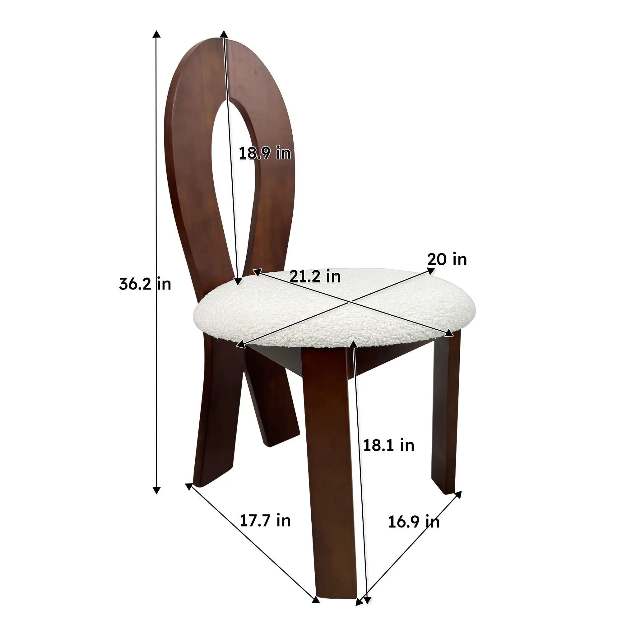 Key Design Dining Chairs (Set of 2) by HouseOfZazla