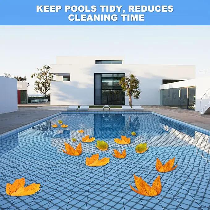 Pond Netting, 15 x 20 FT Pond Net Heavy Duty Pond Netting for Koi Ponds, Garden Pool Fine Mesh Netting Kit for Leaves, Protects Koi Fish from Birds Cats Predators, with 14 Stakes and 30 Cable Zip Ties by GreenHaven Gardens