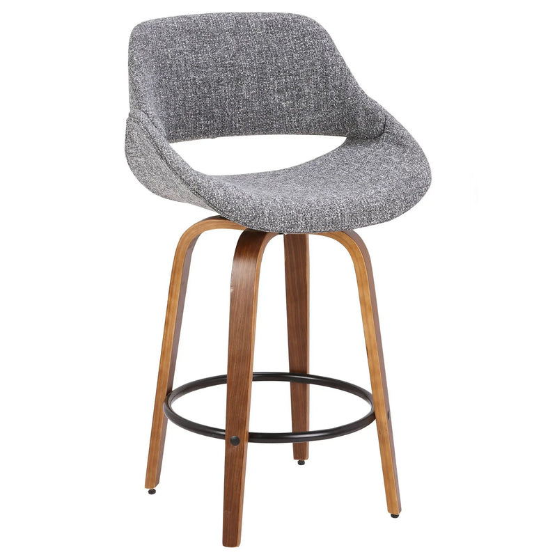 Fabrico - Mid Century Inviting Design Modern Counter Stool by Unique Piece Furniture