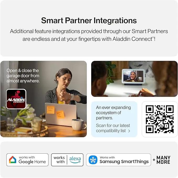 Genie Aladdin Connect Smartphone Garage Door Opener – Monitor, Open & Close Your Garage Door from Anywhere Using Your iPhone or Android Device by GreenHaven Gardens