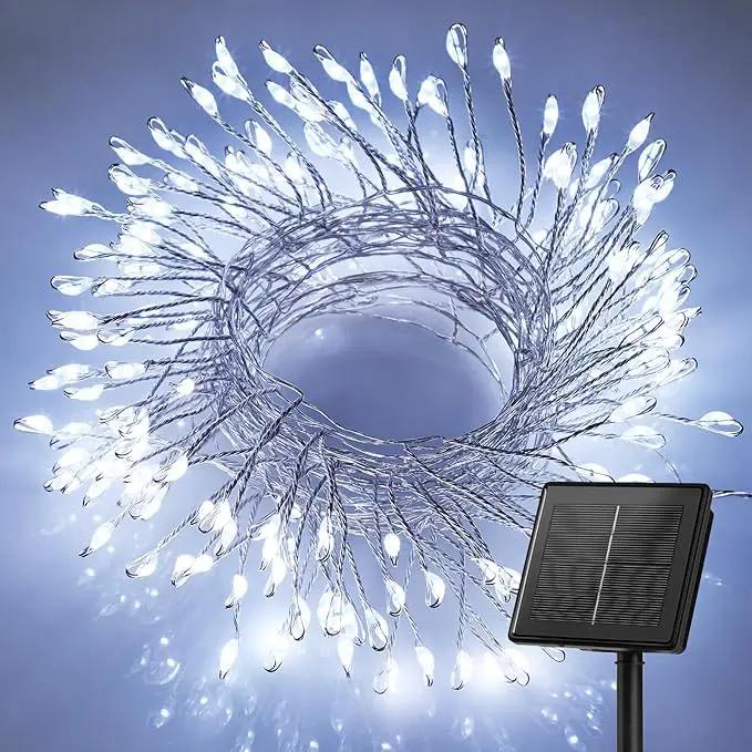 Brightown Solar String Lights for Outside, 19.6Ft 240 LED Solar Fairy Lights for Outdoor Waterproof with 8 Modes for Patio Party Garden Yard Home, Pure White by GreenHaven Gardens