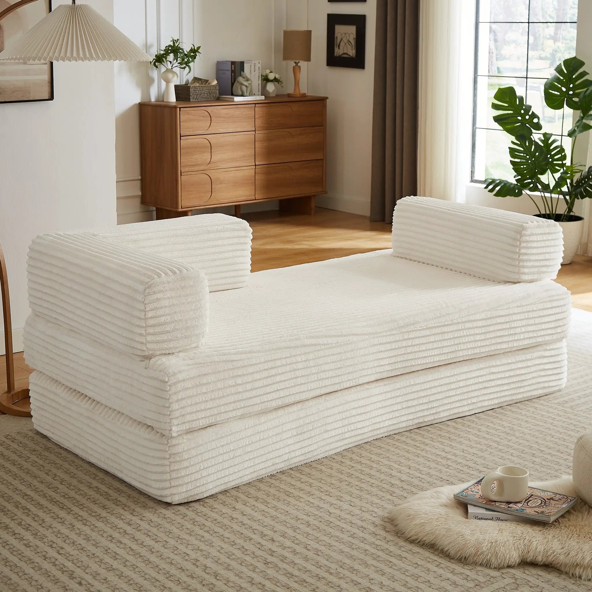 Loveseat Sofa, Cloud Boneless Couches for Living Room, Modern Modular Sofa, Oversized by HouseOfZazla