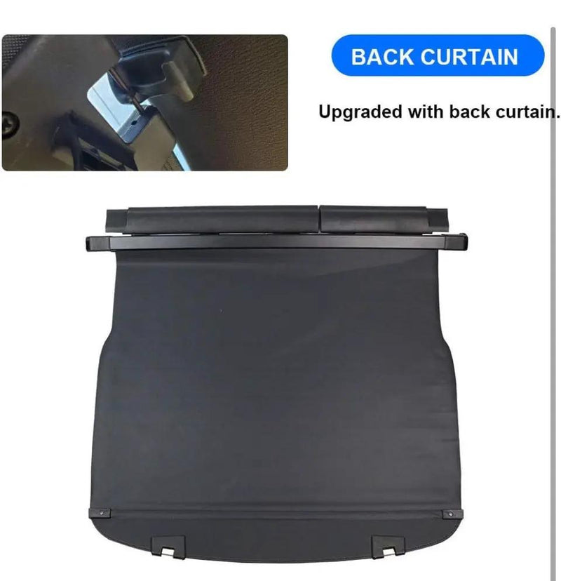 BOPARAUTO Cargo Cover 2024 2023 2022 for Mazda CX-5 Accessories 2017 2018 2019 2020 2021 Rear Trunk Shade Cover Luggage Cover by Selzalot