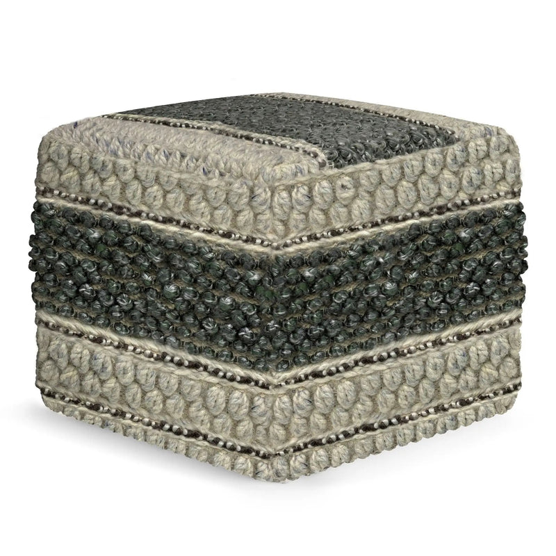 Grady - Handcrafted Square Pouf by Unique Piece Furniture