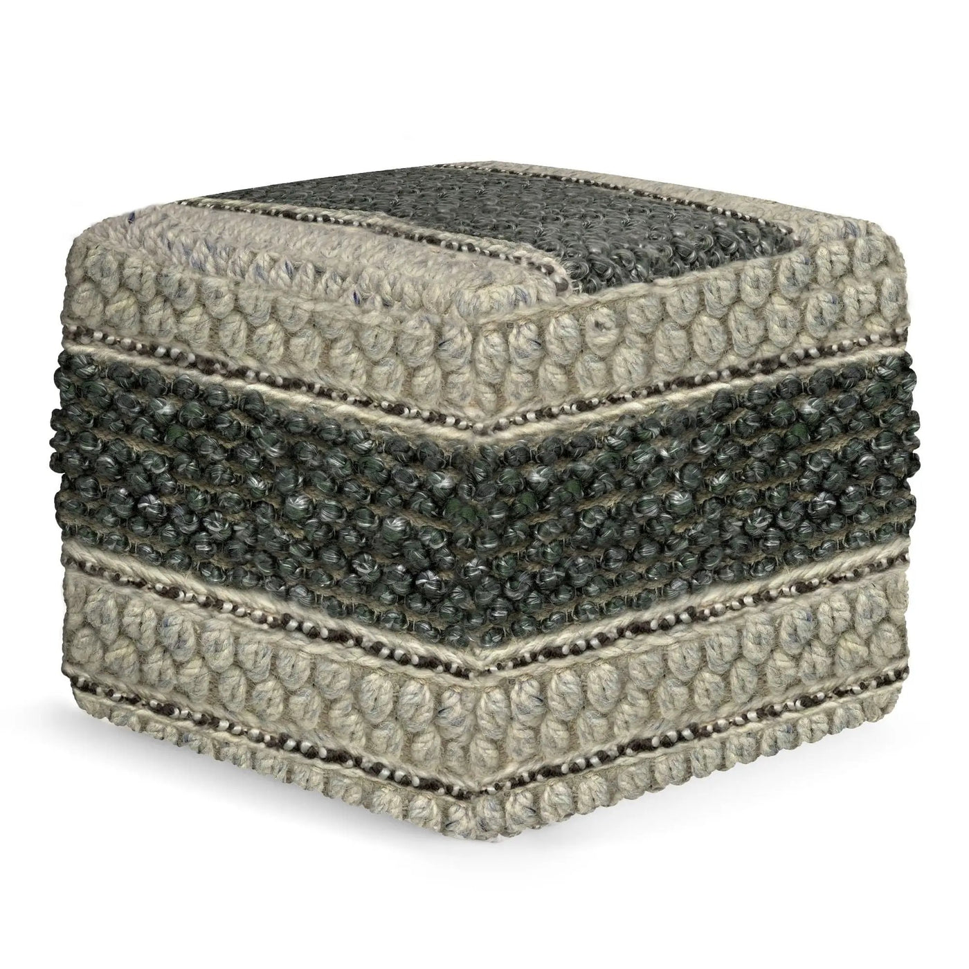 Grady - Handcrafted Square Pouf by Unique Piece Furniture