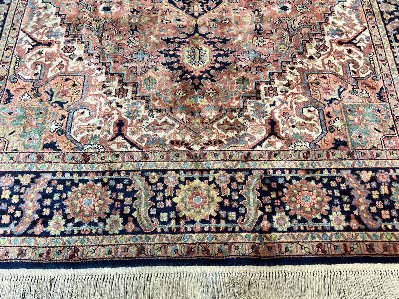 Karastan Rug 8.8 x 12, Karastan Heriz #726, Wool Pile Karastan Area Rug, Rare Hard to Find, Original 700 Series by Jewel Rugs