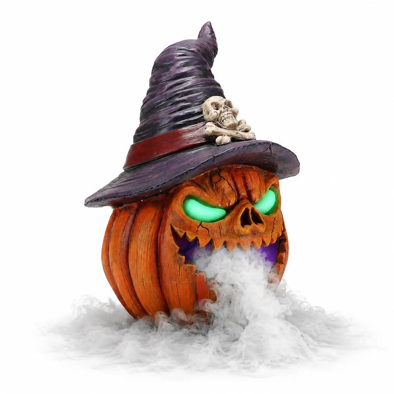Halloween Jack-O'-Lantern Pumpkin Mist Sprayer Ornament by HouseOfZazla