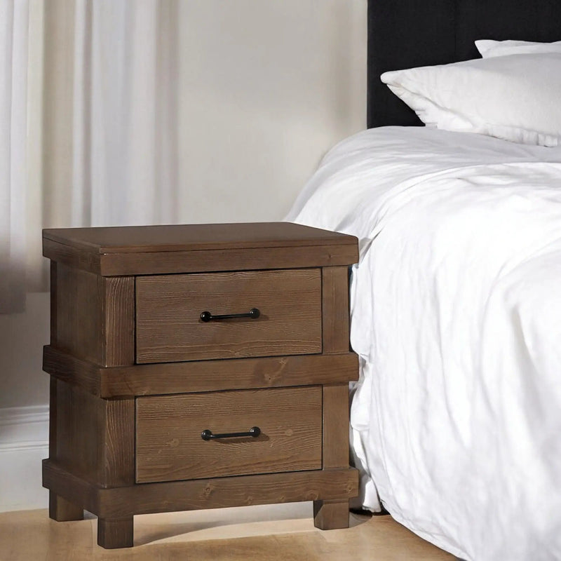Adams - Antique Nightstand - Oak by Unique Piece Furniture