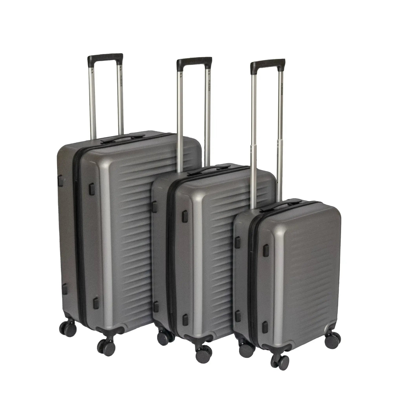 3 Piece Hard Shell Lightweight Carry On Suitcase Set by HouseOfZazla