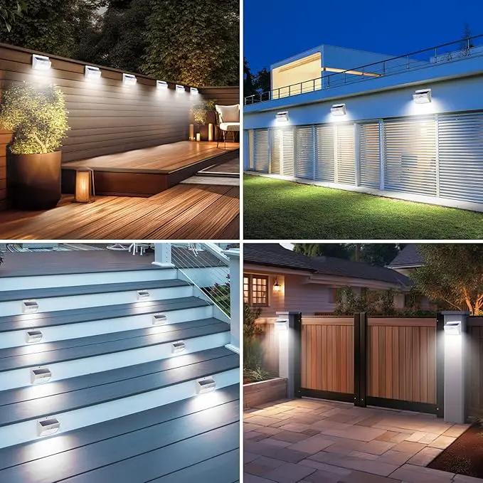 Peasur 16 Packs Solar Outdoor Lights Motion Sensor Solar Security Lights Waterproof with 3 Lighting Modes Solar Powered Wall Lights Outside for Garden Fence Yard Deck, White by GreenHaven Gardens