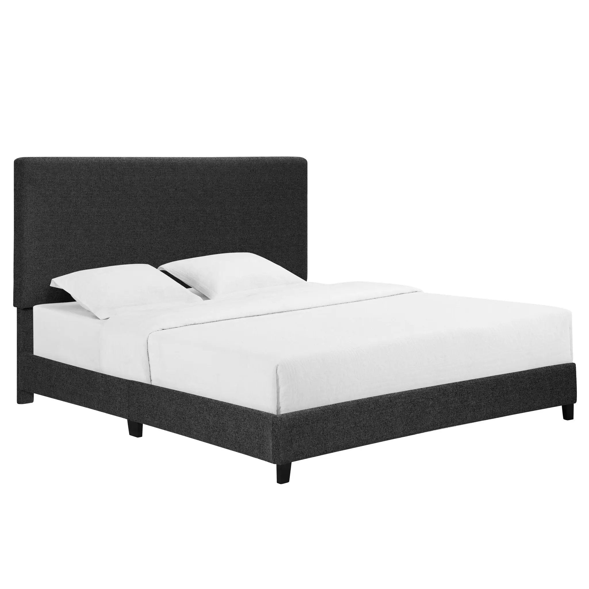Platform Bed & Upholstered Headboard by Unique Piece Furniture