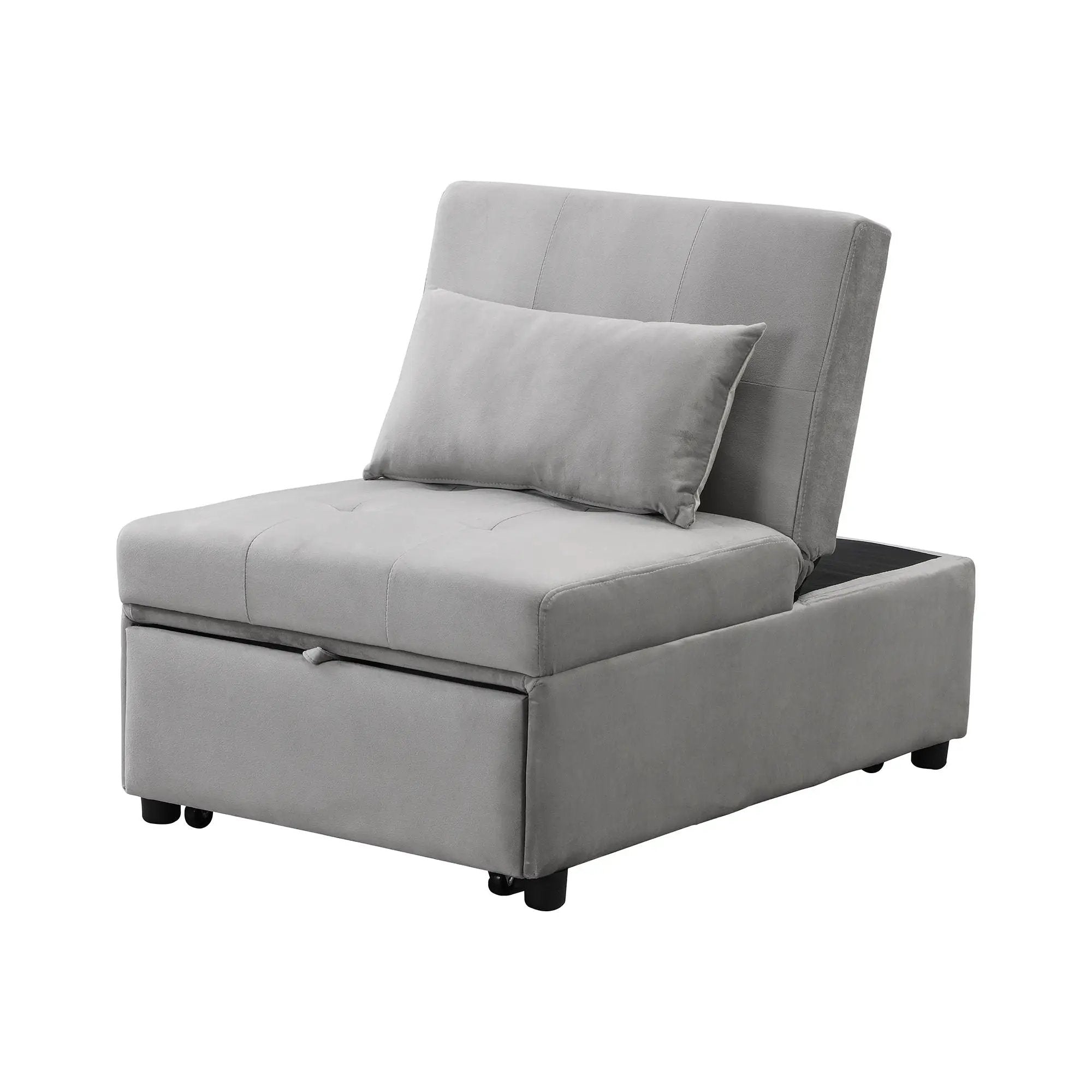 Versatile Folding Ottoman Sofa Bed Multifunctional Space Saver by Unique Piece Furniture