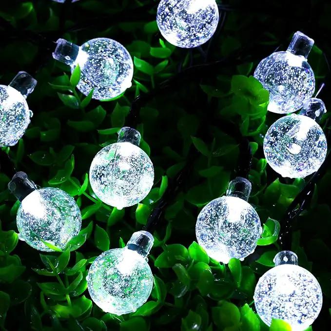 Brightown Outdoor Solar String Lights - 60 Led, 35.6 Feet with 8 Modes, Waterproof, Perfect for Garden, Yard, Porch, Wedding Party Decor (Pure White) by GreenHaven Gardens
