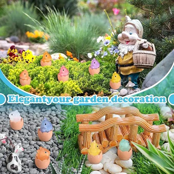 Libima 50 Pcs Mini Resin Luminous Dinosaur Figures Glow in The Dark Dinosaur Miniatures Resin Tiny Animal Figurines for Fairy Landscape Garden Aquarium Dollhouse Decor(Dinosaur) by GreenHaven Gardens