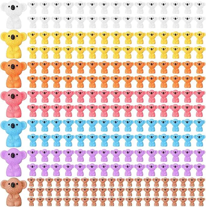 90 Pcs Resin Koala Miniatures Mini Animals Figures Cute Koala Figurine Fairy Decor Animal Ornament for Garden Landscape Home Accessories Craft Cake Decoration DIY by GreenHaven Gardens