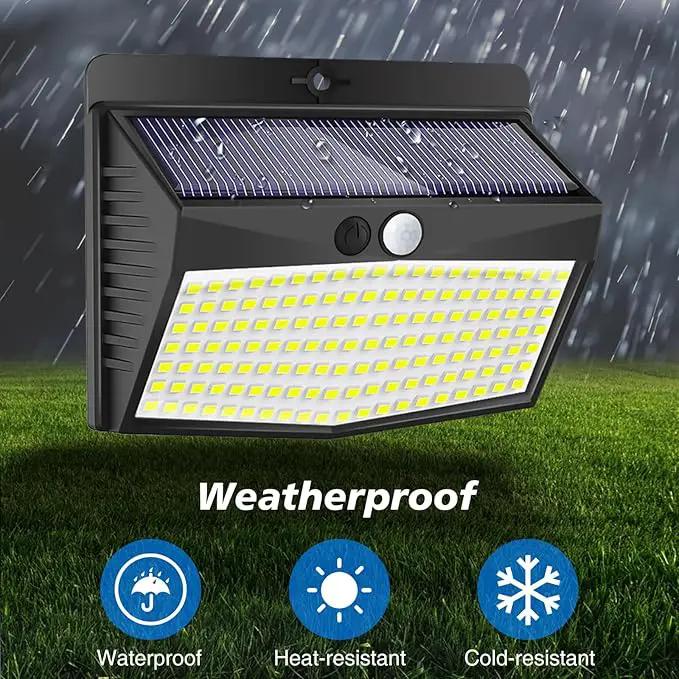 Peasur [138 LED/6 Packs] Solar Outdoor Motion Sensor Lights with 3 Lighting Modes Wireless Wall Waterproof Security Powered for Garden Fence Yard Deck Garage, Warm White by GreenHaven Gardens