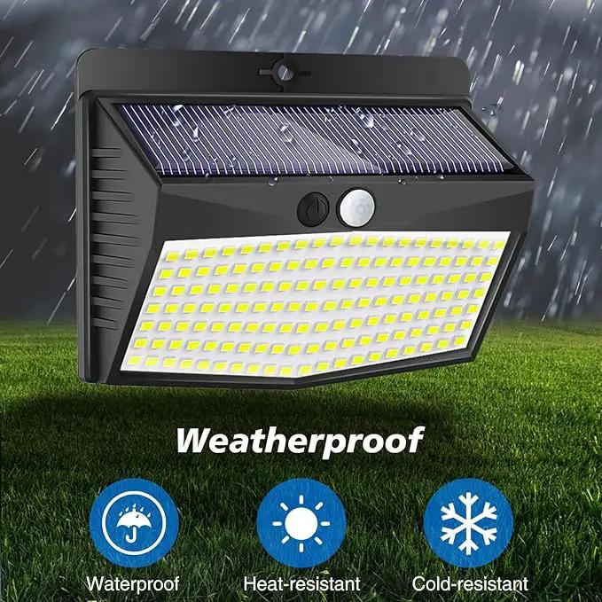 Solar Motion Sensor Outdoor Lights [138 LED/10 Packs] Solar Security Lights Outdoor with 3 Lighting Modes Solar Powered Lights Waterproof for Outside Wall Garden Fence Backyard Deck（Warm White by GreenHaven Gardens