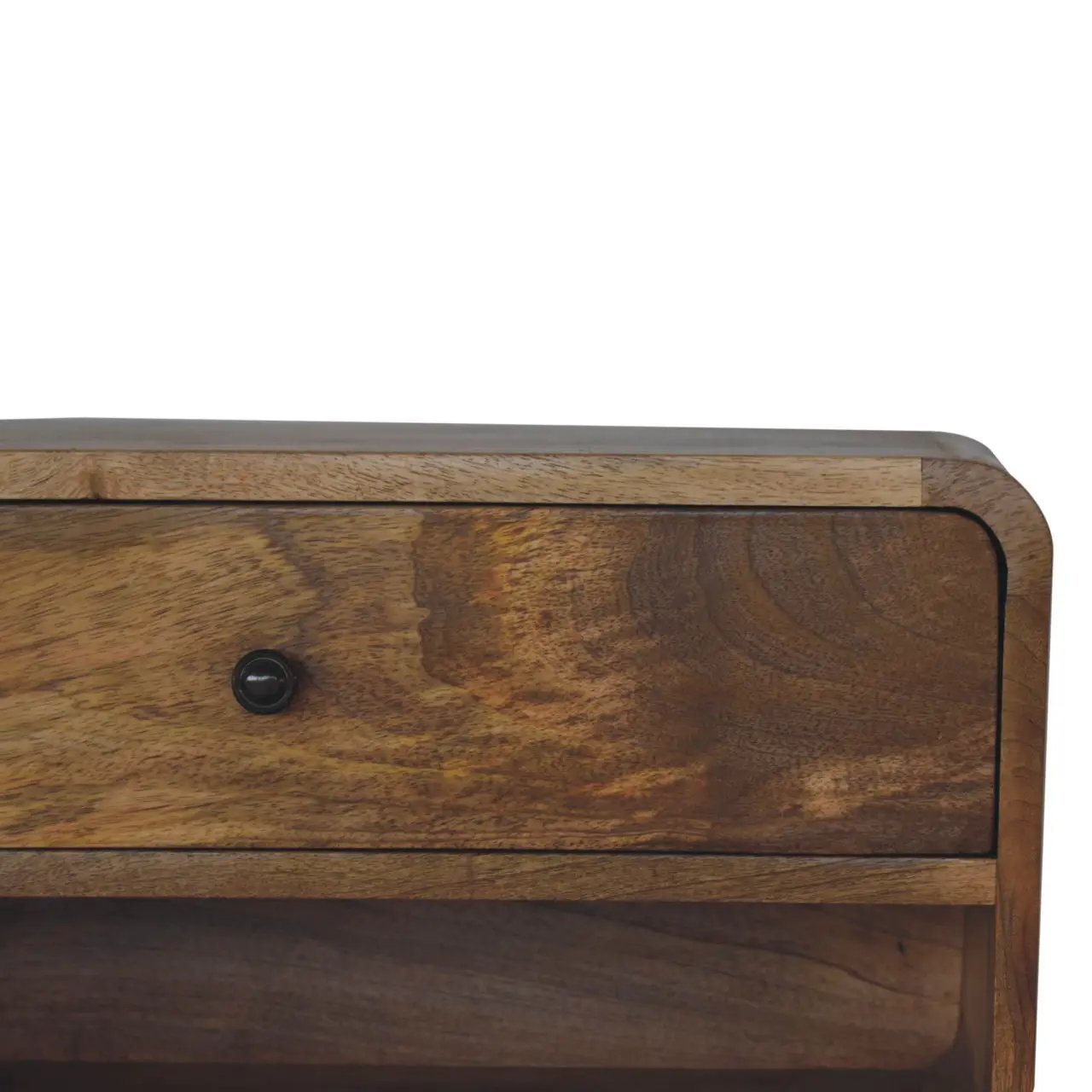 Curve Upper Slot Floating Nightstand by Unique Piece Furniture