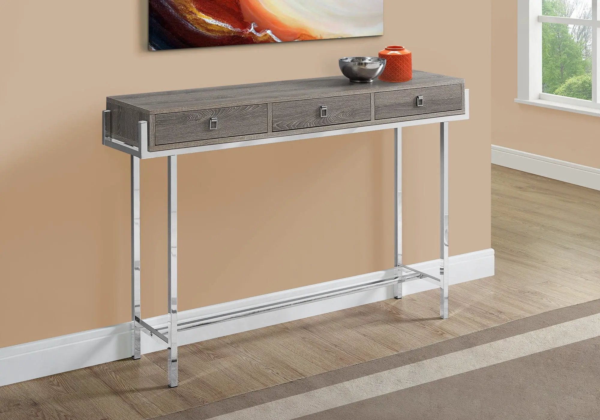 Accent Console Table For Entryway, Storage Drawer, Contemporary & Modern by Unique Piece Furniture