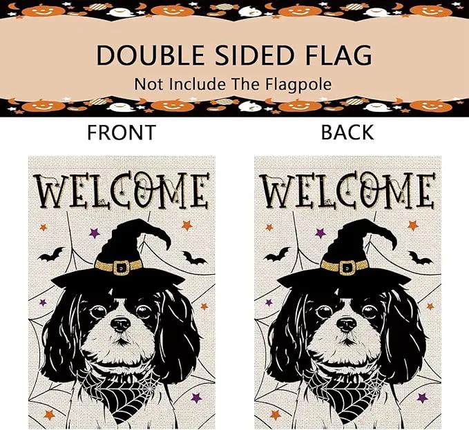 Seasonal Garden Flags Shih Tzu Double Sided Flags Set of 11 Holiday Farmhouse Indoor Outdoor Yard Lawn Chrismtas Gifts Decorations 12.5x18 Inch by GreenHaven Gardens