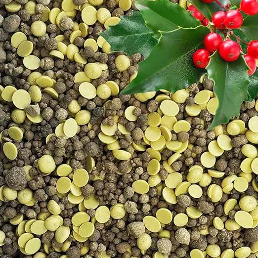 Quick-Release Soil Acidifier - Elemental Sulfur & Gypsum Mix - Hydrangea & Blueberry Fertilizer, Aluminum Sulfate Alternative, Improves Blue Hydrangea Color (1/2 qt. - 1 lb.) by GreenHaven Gardens