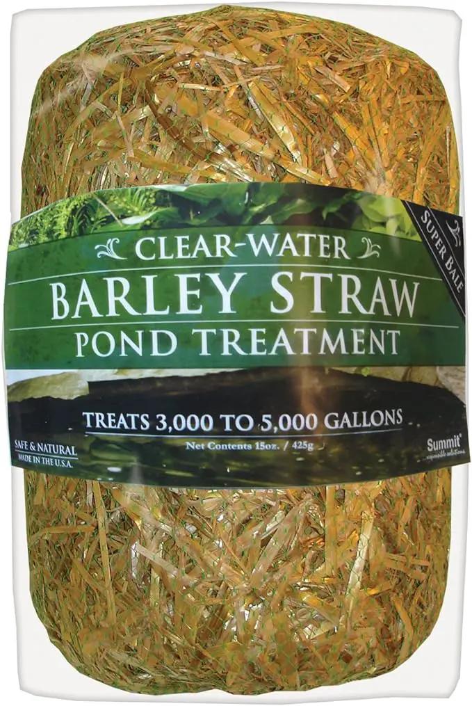 SUMMIT 135 Clear-Water Barley Straw Bale 15 oz, Treats up to 5000-Gallons by GreenHaven Gardens