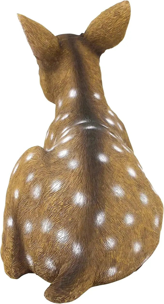 Design Toscano QM2787100 Darby, The Forest Fawn Baby Deer Statue, full color by GreenHaven Gardens