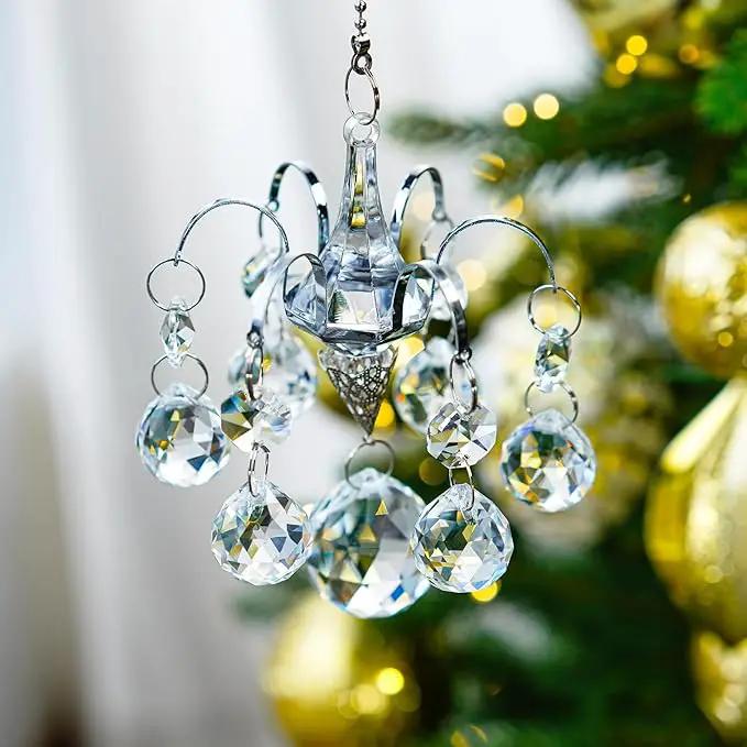 H&D HYALINE & DORA Crystals Ball Prisms Suncatcher Hanging Ornament Hanger Rainbow Maker with Hook by GreenHaven Gardens
