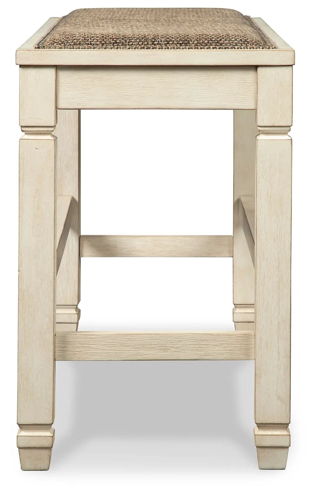 Bolanburg - DBL Counter UPH Bench - Beige by Unique Piece Furniture