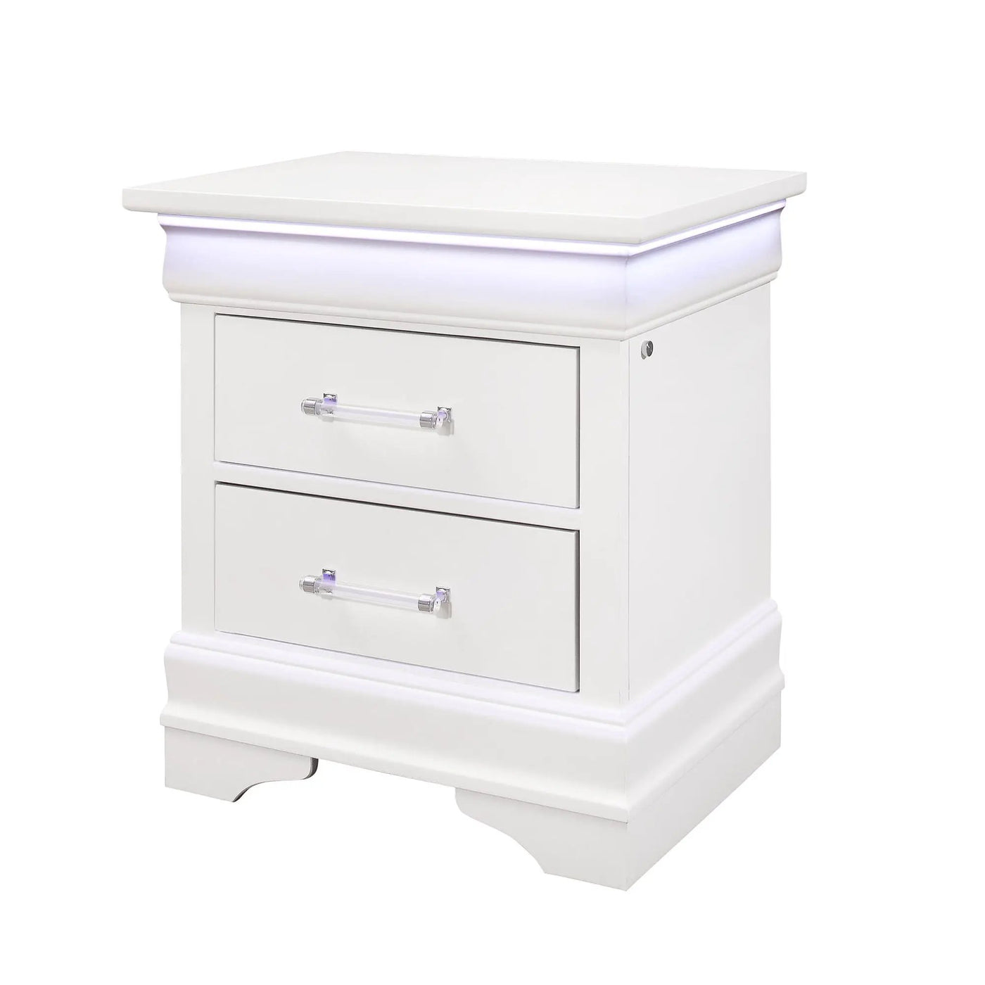 Charlston - Nightstand With LED by Unique Piece Furniture